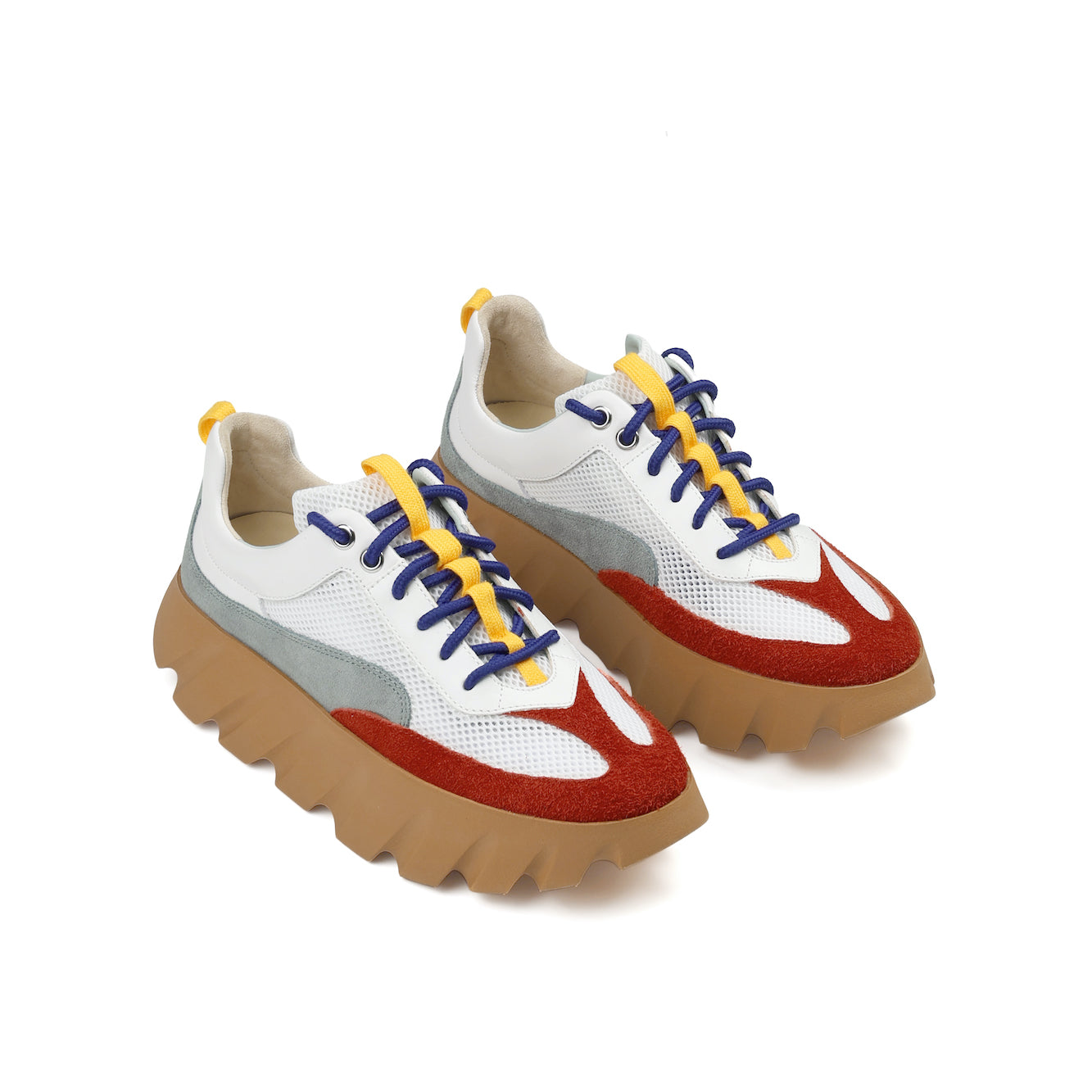 Women's colorful platform sneakers at 4CCCCEES