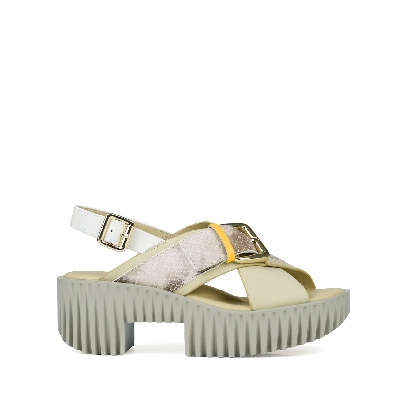 Women's summer sandals in color beige from 4CCCCEES